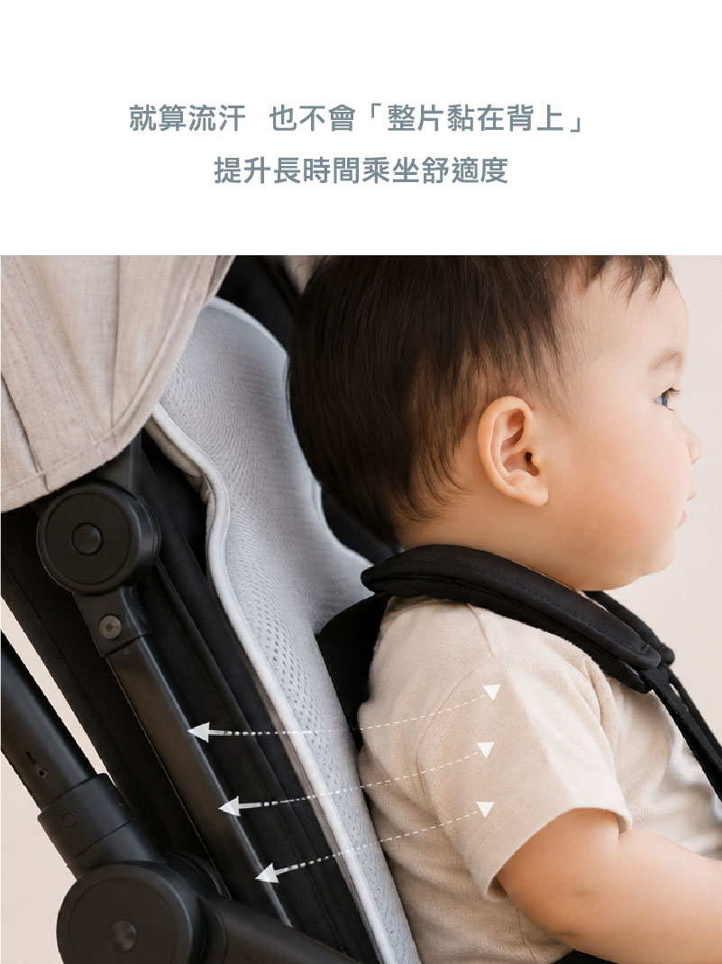 韓國雙風扇汽座推車涼墊