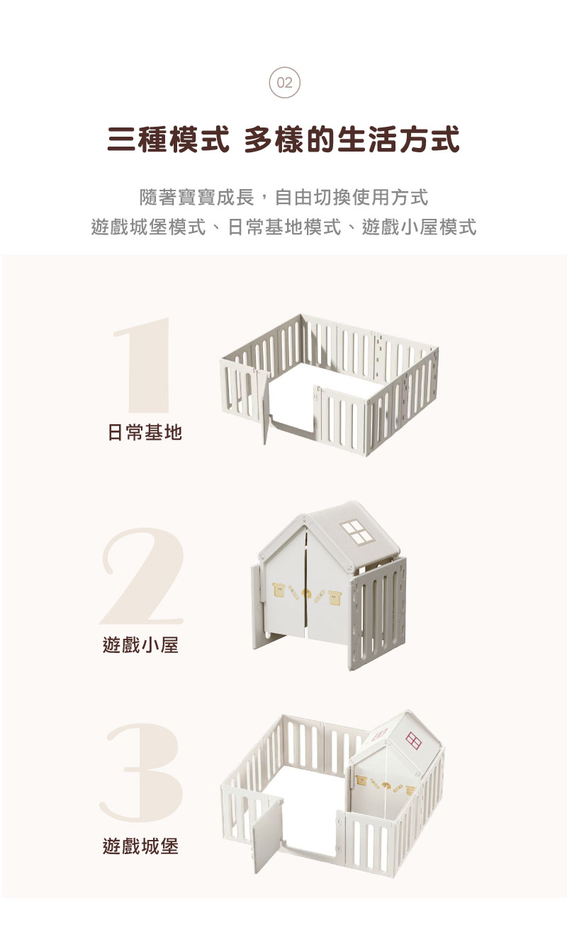 大空間寶寶圍欄